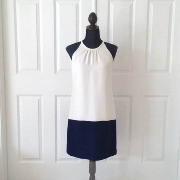 Banana Republic Dresses & Skirts - Banana Republic Color Block Shift Dress Halter New